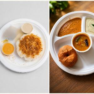 Thatte Idly + Vada (1pc)