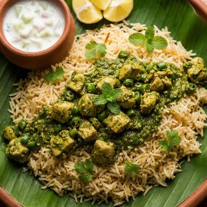 Pachi Mirchi Kodi Pulav