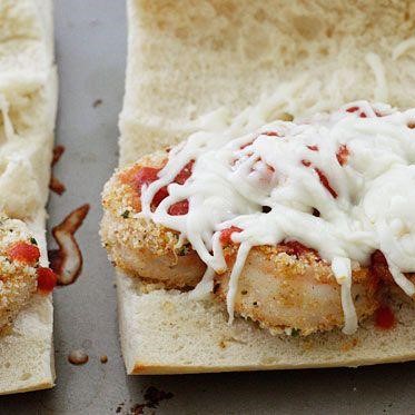Shrimp Parmigiana Hero