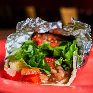 Sautéed Veggie Soft Taco
