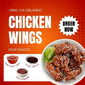 Chicken Wings (5) - Spicy Korean