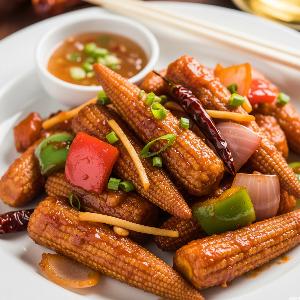 Baby Corn Manchurian