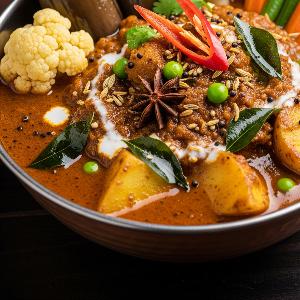 Vegetable Chettinadu (Vegan)