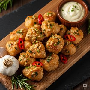 Garlic Green Chilli Chicken