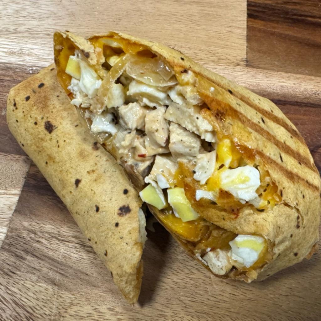 Scratch Cooked Chicken Breakfast Burrito