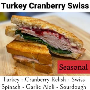 Turkey Cranberry Swiss