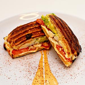 Chipotle Chicken & Avocado Panini