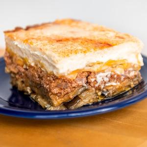 Moussaka Veggie + Salad Side