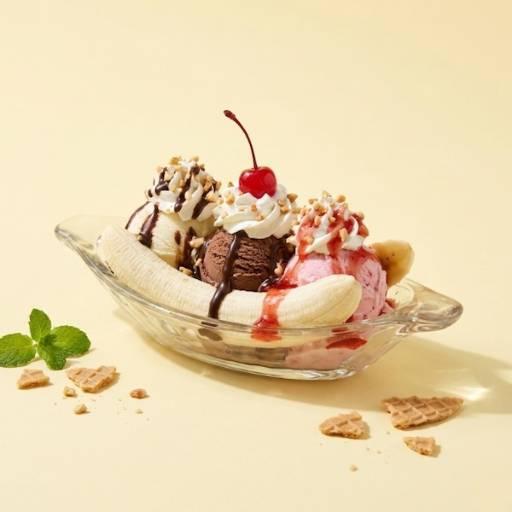 Banana Split Sundae