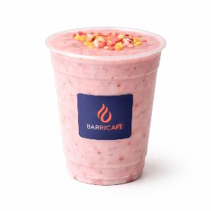 Shake protéiné fraise-banane