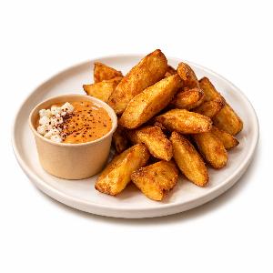 Quartier de pommes de terre