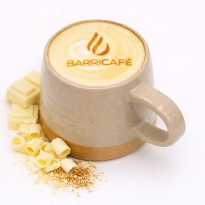 Latté chaud chocolat blanc