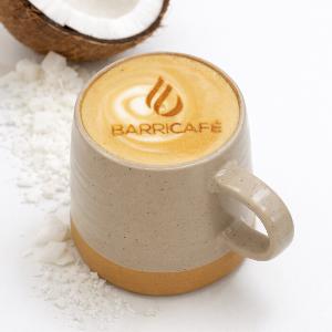 Latté chaud coconut