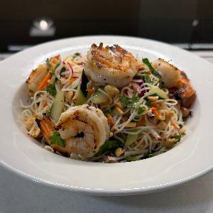 Shrimp Rice Noodle Salad