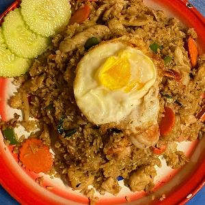 Basil Fried Rice ( Spicy ) 