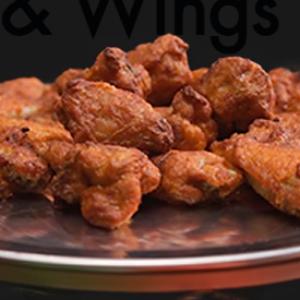 Bone in Baffalo wings