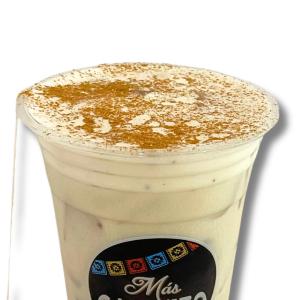 Vanilla Cinnamon Chai Tea Latte with Soy Milk