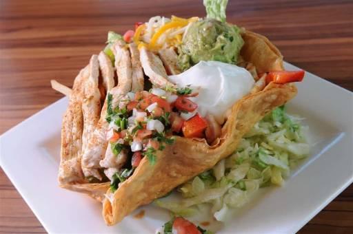 Taco Salad Fajita Lun