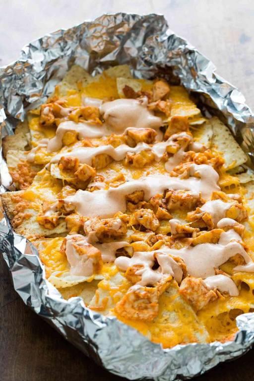 Grilled Chicken Nachos
