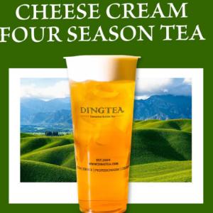 Four Seasons Tea with Cheese Cream