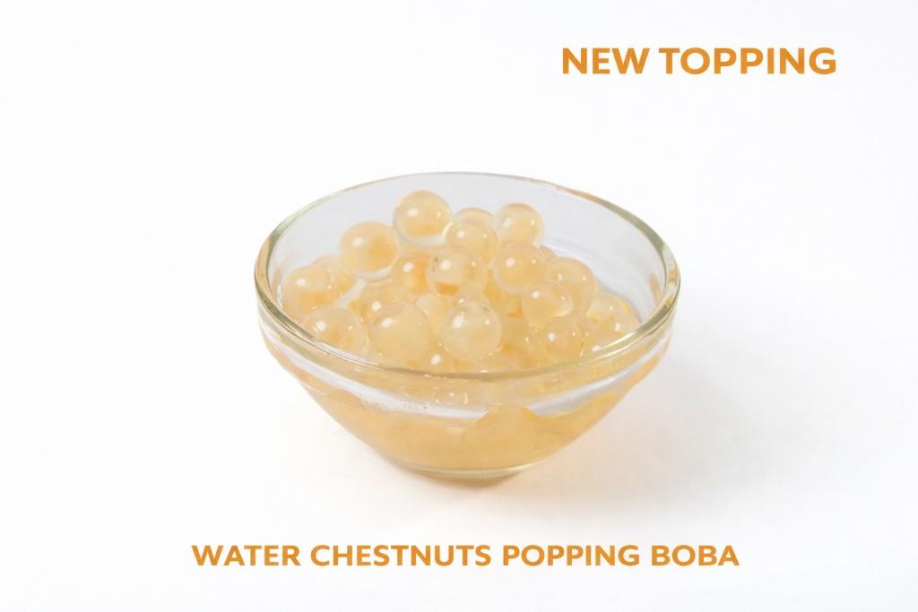 Water Chestnuts Popping Boba