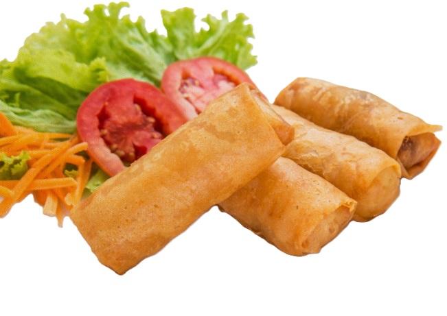 4S. Crispy Shrimp Eggrolls (5)