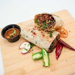 Beef Barbacoa Burrito