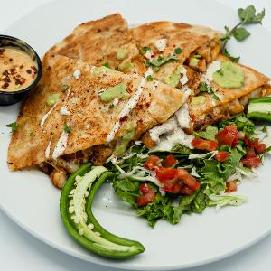 Quesadilla w/ Shrimp